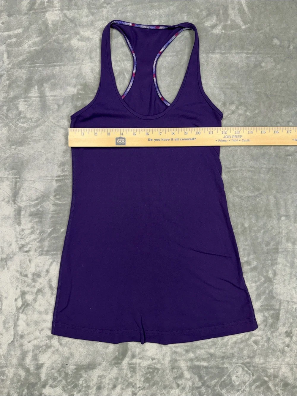 lululemon athletica Purple Racerback Tank